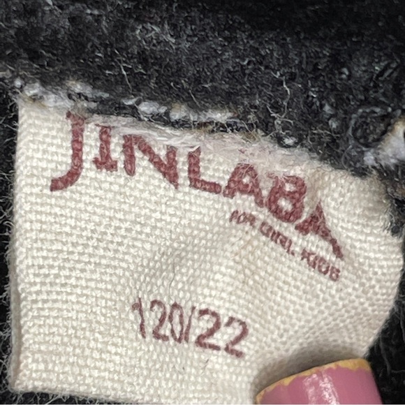 Jinlaba Fleece Leggings Girls 7 US 120 CM Animal Print Cheetah Cozy Leggings - Picture 10 of 11